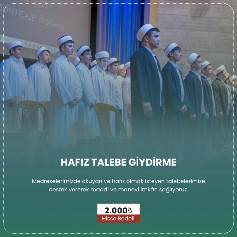 Talebe Giydirme